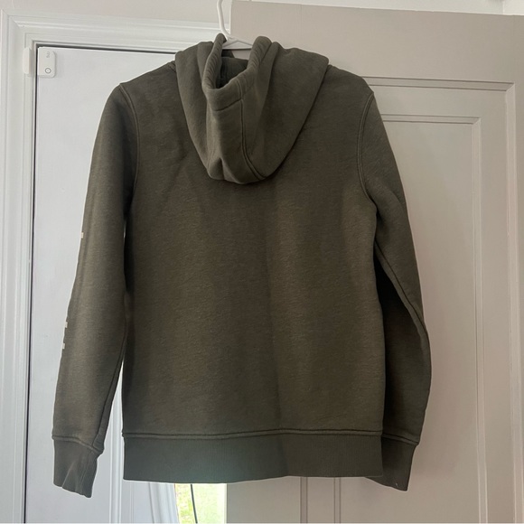 Women’s Carhartt Relaxed Fit Midweight Logo Graphic Hoodie - Picture 5 of 7